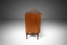 Load image into Gallery viewer, Patinaed Daniska Group Modernist Credenza with Button-Tufted Doors in Walnut by Salvatore Bevelacqua, USA, c. 1950s-ABT Modern