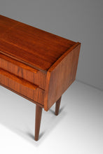 Load image into Gallery viewer, Petite Danish Mid-Century Modern 2-Drawer Side / Accent Table in Teak, Denmark, c. 1960's-ABT Modern