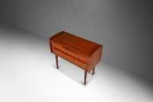Load image into Gallery viewer, Petite Danish Mid-Century Modern 2-Drawer Side / Accent Table in Teak, Denmark, c. 1960's-ABT Modern