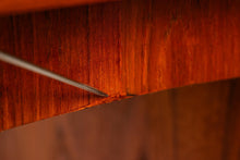 Load image into Gallery viewer, Petite Danish Mid-Century Modern Six-Drawer Writers Desk in Teak with Built-In Storage Shelves, Denmark, c. 1960s-ABT Modern