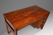 Load image into Gallery viewer, Petite Danish Modern Mid-Century Modern Writers Desk in Teak in the Manner of Erik Brouer, Denmark, c. 1970s-ABT Modern