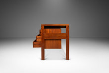 Load image into Gallery viewer, Petite Danish Modern Mid-Century Modern Writers Desk in Teak in the Manner of Erik Brouer, Denmark, c. 1970s-ABT Modern
