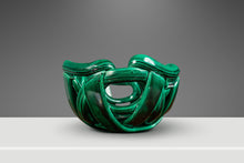 Load image into Gallery viewer, Post Modern Abstract Braided Ceramic Bowl Display Piece, USA, c. 1980's-ABT Modern