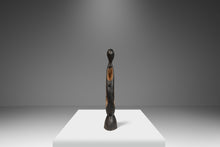 Load image into Gallery viewer, Post Modern Abstract Hand-Carved Mother & Child Sculpture, USA, c. 1970's-ABT Modern