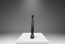 Load image into Gallery viewer, Post Modern Abstract Hand-Carved Mother & Child Sculpture, USA, c. 1970's-ABT Modern