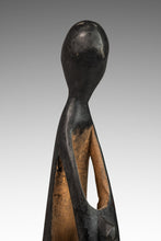 Load image into Gallery viewer, Post Modern Abstract Hand-Carved Mother & Child Sculpture, USA, c. 1970's-ABT Modern
