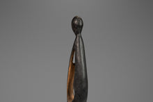 Load image into Gallery viewer, Post Modern Abstract Hand-Carved Mother & Child Sculpture, USA, c. 1970's-ABT Modern