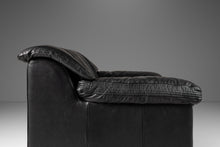 Load image into Gallery viewer, Post Modern Four Seat Sofa & Matching Lounge Chair Set in Original Leather by Natuzzi Attributed to Pierluigi Cerri, Italy, c. 1990's-ABT Modern