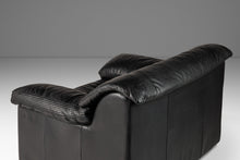 Load image into Gallery viewer, Post Modern Four Seat Sofa & Matching Lounge Chair Set in Original Leather by Natuzzi Attributed to Pierluigi Cerri, Italy, c. 1990's-ABT Modern