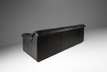Load image into Gallery viewer, Post Modern Four Seat Sofa & Matching Lounge Chair Set in Original Leather by Natuzzi Attributed to Pierluigi Cerri, Italy, c. 1990's-ABT Modern