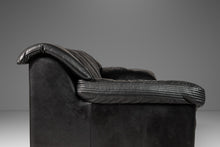 Load image into Gallery viewer, Post Modern Four Seat Sofa & Matching Lounge Chair Set in Original Leather by Natuzzi Attributed to Pierluigi Cerri, Italy, c. 1990's-ABT Modern