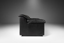 Load image into Gallery viewer, Post Modern Four Seat Sofa & Matching Lounge Chair Set in Original Leather by Natuzzi Attributed to Pierluigi Cerri, Italy, c. 1990's-ABT Modern