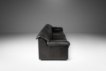 Load image into Gallery viewer, Post Modern Four Seat Sofa & Matching Lounge Chair Set in Original Leather by Natuzzi Attributed to Pierluigi Cerri, Italy, c. 1990's-ABT Modern