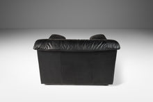 Load image into Gallery viewer, Post Modern Lounge Chair in Orignal Leather by Natuzzi Attributed to Pierluigi Cerri, Italy, c. 1990's-ABT Modern