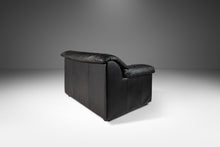 Load image into Gallery viewer, Post Modern Lounge Chair in Orignal Leather by Natuzzi Attributed to Pierluigi Cerri, Italy, c. 1990's-ABT Modern