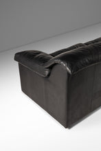 Load image into Gallery viewer, Post Modern Three Seat Sofa in Orignal Leather by Natuzzi Attributed to Pierluigi Cerri, Italy, c. 1990's-ABT Modern