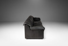 Load image into Gallery viewer, Post Modern Three Seat Sofa in Orignal Leather by Natuzzi Attributed to Pierluigi Cerri, Italy, c. 1990's-ABT Modern