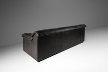 Load image into Gallery viewer, Post Modern Three Seat Sofa in Orignal Leather by Natuzzi Attributed to Pierluigi Cerri, Italy, c. 1990's-ABT Modern