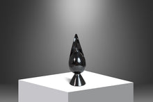 Load image into Gallery viewer, Post Modern Two-Piece Sculpture in Solid Black Marble, USA, c. 1980's-ABT Modern