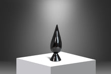 Load image into Gallery viewer, Post Modern Two-Piece Sculpture in Solid Black Marble, USA, c. 1980's-ABT Modern