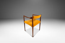 Load image into Gallery viewer, RARE Danish Mid-Century Modern Sculpted Armchair in Teak & Velour by Helge Vestergaard Jensen for Peder Pederse, Denmark, c. 1960s-ABT Modern