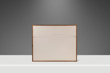 Load image into Gallery viewer, RARE Mid-Century Modern Earth Toned Parliament of Owls Painting with Custom-Made Walnut Frame by Sukhya, c. 1960s-ABT Modern