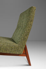 Load image into Gallery viewer, RARE Mid-Century Modern Slipper / Lounge Chair Newly Upholstered w/ Walnut Base by Milo Baughman for Thayer Coggin, USA, c. 1960s-ABT Modern