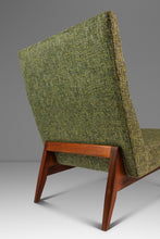 Load image into Gallery viewer, RARE Mid-Century Modern Slipper / Lounge Chair Newly Upholstered w/ Walnut Base by Milo Baughman for Thayer Coggin, USA, c. 1960s-ABT Modern
