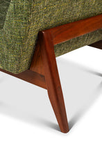Load image into Gallery viewer, RARE Mid-Century Modern Slipper / Lounge Chair Newly Upholstered w/ Walnut Base by Milo Baughman for Thayer Coggin, USA, c. 1960s-ABT Modern