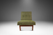 Load image into Gallery viewer, RARE Mid-Century Modern Slipper / Lounge Chair Newly Upholstered w/ Walnut Base by Milo Baughman for Thayer Coggin, USA, c. 1960s-ABT Modern