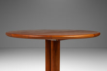 Load image into Gallery viewer, RESERVED - Danish Mid-Century Modern Expansion Dining Table w/ Two Leaves & Trestle Base in Teak, Denmark, c. 1970's-ABT Modern