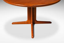 Load image into Gallery viewer, RESERVED - Danish Mid-Century Modern Expansion Dining Table w/ Two Leaves & Trestle Base in Teak, Denmark, c. 1970's-ABT Modern
