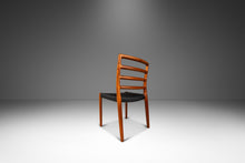 Load image into Gallery viewer, RESERVED - Set of Two ( 2 ) Model 85 Ladderback Dining Chairs by Niels Otto Møller for J.L. Møller Mobelfabrik, Denmark, c. 1970s-ABT Modern