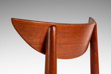 Load image into Gallery viewer, Rare Danish Mid-Century Modern Desk / Side Chair in Teak & New Fabric by Harry Østergaard for Randers Møbelfabrik, Denmark, c. 1960s-ABT Modern