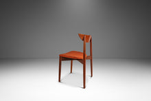 Load image into Gallery viewer, Rare Danish Mid-Century Modern Desk / Side Chair in Teak & New Fabric by Harry Østergaard for Randers Møbelfabrik, Denmark, c. 1960s-ABT Modern