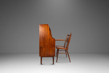 Load image into Gallery viewer, Rare Danish Mid-Century Modern Drop Down Secretary Desk in Walnut by Maurice Villency, Denmark, c. 1960s-ABT Modern