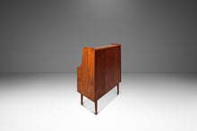 Load image into Gallery viewer, Rare Danish Mid-Century Modern Drop Down Secretary Desk in Walnut by Maurice Villency, Denmark, c. 1960s-ABT Modern