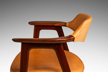 Load image into Gallery viewer, Rare Danish Mid-Century Modern Model 42 Arm Chair in Teak & Leather by Erik Kirkegaard for Høng Stolefabrik, Denmark, c. 1950's-ABT Modern
