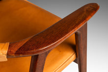 Load image into Gallery viewer, Rare Danish Mid-Century Modern Model 42 Arm Chair in Teak & Leather by Erik Kirkegaard for Høng Stolefabrik, Denmark, c. 1950's-ABT Modern