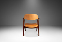 Load image into Gallery viewer, Rare Danish Mid-Century Modern Model 42 Arm Chair in Teak & Leather by Erik Kirkegaard for Høng Stolefabrik, Denmark, c. 1950's-ABT Modern
