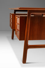 Load image into Gallery viewer, Rare Danish Mid-Century Modern Model 75 Teak Writing Desk by Gunni Omann for Omann Jun Møbelfabrik, Denmark, c. 1960s-ABT Modern