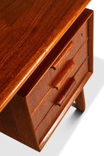 Load image into Gallery viewer, Rare Danish Mid-Century Modern Model 75 Teak Writing Desk by Gunni Omann for Omann Jun Møbelfabrik, Denmark, c. 1960s-ABT Modern