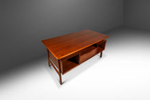 Load image into Gallery viewer, Rare Danish Mid-Century Modern Model 75 Teak Writing Desk by Gunni Omann for Omann Jun Møbelfabrik, Denmark, c. 1960s-ABT Modern