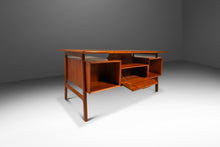 Load image into Gallery viewer, Rare Danish Mid-Century Modern Model 75 Teak Writing Desk by Gunni Omann for Omann Jun Møbelfabrik, Denmark, c. 1960s-ABT Modern