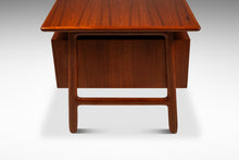 Load image into Gallery viewer, Rare Danish Mid-Century Modern Model 75 Teak Writing Desk by Gunni Omann for Omann Jun Møbelfabrik, Denmark, c. 1960s-ABT Modern