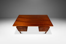 Load image into Gallery viewer, Rare Danish Mid-Century Modern Model 75 Teak Writing Desk by Gunni Omann for Omann Jun Møbelfabrik, Denmark, c. 1960s-ABT Modern