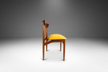 Load image into Gallery viewer, Rare Danish Modern Desk Chair in Teak & Velour by Kurt Østervig for International Designers, Denmark, c. 1960s-ABT Modern