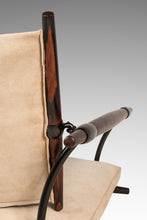 Load image into Gallery viewer, Rare Danish Modern Restored Stokke "Stick" Chair in Suede & Rosewood by Jens H. Quistgaard for Nissen Langaa, Denmark, c. 1960s-ABT Modern