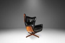 Load image into Gallery viewer, Rare George Mulhauser for Plycraft "Mr. Chair" Wingback Lounge Chair and Ottoman, USA, c. 1960's-ABT Modern