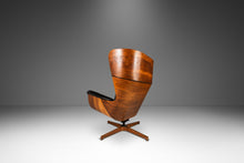 Load image into Gallery viewer, Rare George Mulhauser for Plycraft &quot;Mr. Chair&quot; Wingback Lounge Chair and Ottoman, USA, c. 1960&#39;s-ABT Modern
